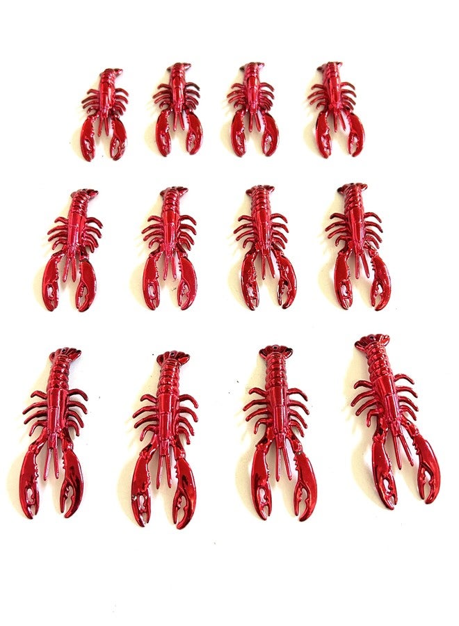 GZYSSL 24 Pcs Mini Crawfish Lobsters Boil Party Supplies Red Lobsters Crawfish Seafood Boil Party Decorations - Image 2